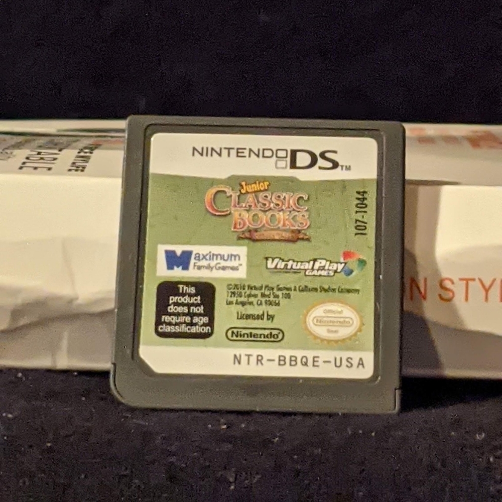 Nintendo DS Junior Classic Books Game (no box)